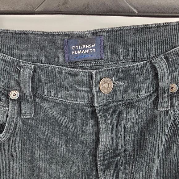 Citizens of Humanity Isola Corduroy 70s Flare Leg Retro Pants Sz 29 Stretch - Picture 4 of 14